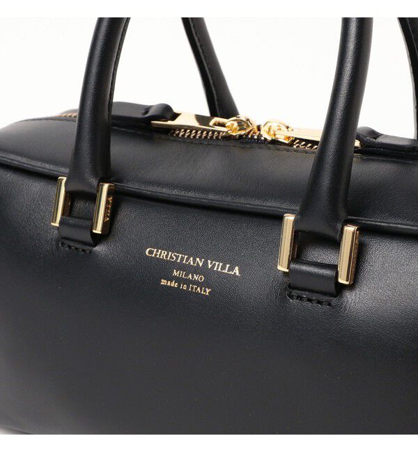 Demi-Luxe BEAMS 「CHRISTIAN VILLA / ワイド スクエア ボストン バッグ」|トートバッグ|