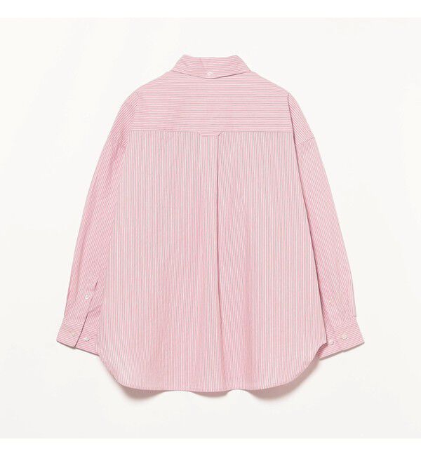 BEAMSBOY「ドビー ストライプ ビッグ BDシャツ ＜定番 / オンオフ兼用＞」|シャツ・ブラウス|