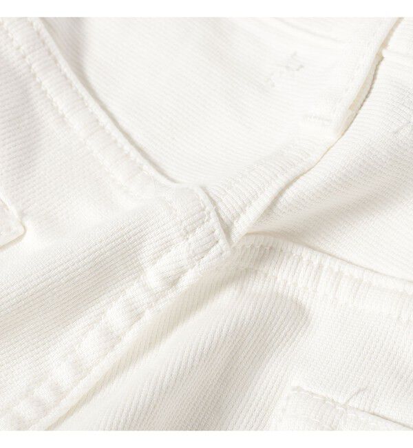 BEAMS PLUS「5 ポケット テーパード ピケ パンツ」|チノ|