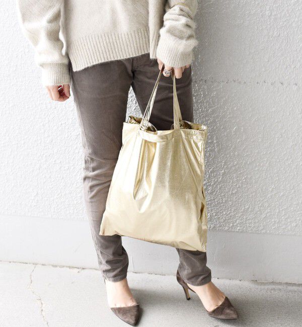 SHIPS for women「メタリック 3パーテーション エコバッグ 」|エコバッグ|