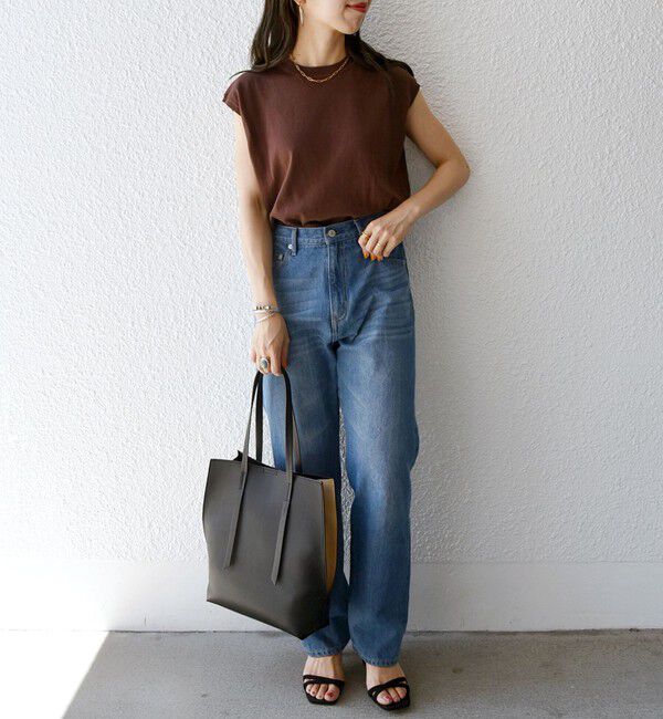 SHIPS any「SHIPS any: ポーチ付き バイカラー A4 トート バッグ」|トートバッグ|