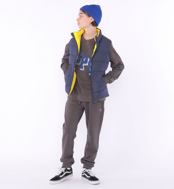 SHIPS KIDS「SHIPS KIDS:145～160cm / リサイクル ダウン ベスト」|ダウンベスト・ベスト|