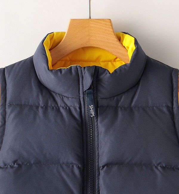 SHIPS KIDS「SHIPS KIDS:145～160cm / リサイクル ダウン ベスト」|ダウンベスト・ベスト|