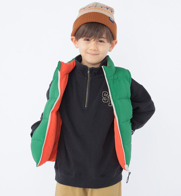 SHIPS KIDS「SHIPS KIDS:100～130cm / リサイクル ダウン ベスト」|ダウンベスト・ベスト|