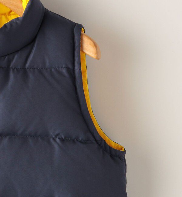 SHIPS KIDS「SHIPS KIDS:100～130cm / リサイクル ダウン ベスト」|ダウンベスト・ベスト|