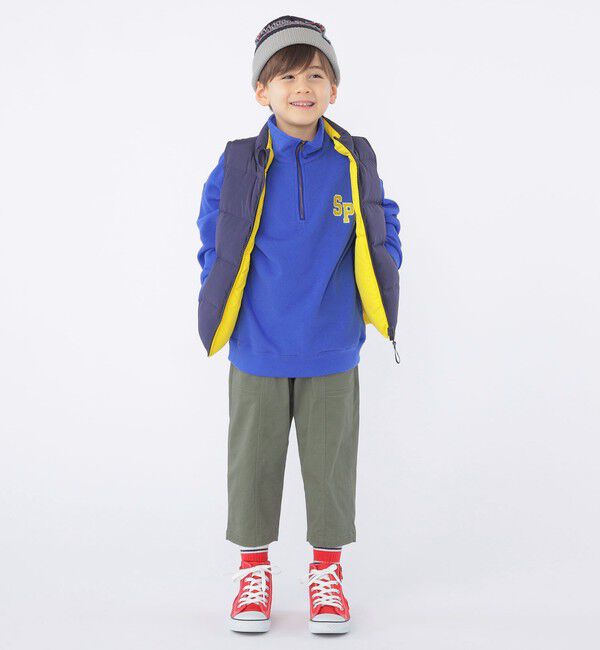 SHIPS KIDS「SHIPS KIDS:100～130cm / リサイクル ダウン ベスト」|ダウンベスト・ベスト|