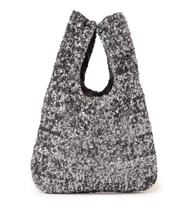 SHIPS for women「troisiemeCHACO:スパンコール バッグ」|ハンドバッグ|