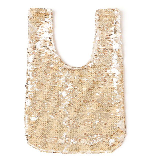 SHIPS for women「troisiemeCHACO:スパンコール バッグ」|ハンドバッグ|