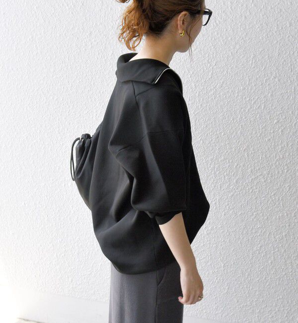 SHIPS any「SHIPS any:〈手洗い可能〉ハーフ ジップ ハイネック プルオーバー」|ニット・セーター|