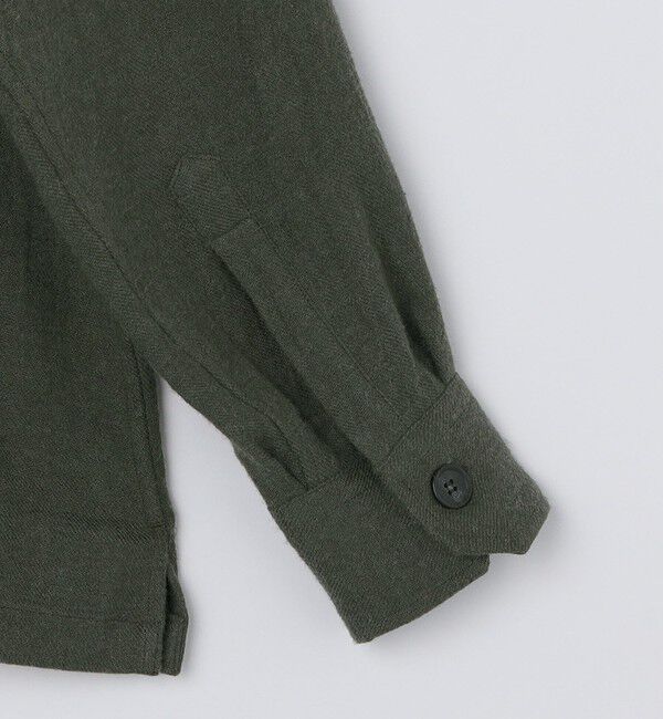 SHIPS「SHIPS: リネン ウール オーバーシャツ」|シャツ・ブラウス|