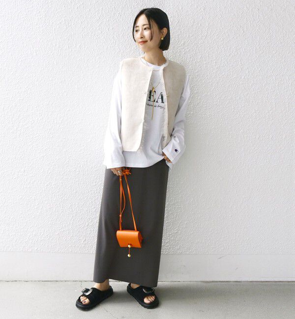 SHIPS for women「リバーシブル フェイクファー ボンディング ジレ」|ベスト・ジレ|