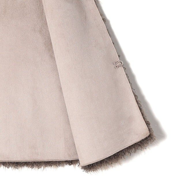 SHIPS for women「リバーシブル フェイクファー ボンディング ジレ」|ベスト・ジレ|