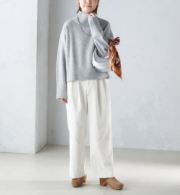 SHIPS for women「〈洗濯機可能〉コーデュロイ 2タック パンツ」|その他|