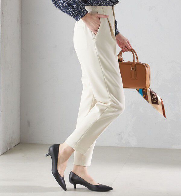 SHIPS for women「〈手洗い可能〉タック テーパード パンツ（セットアップ対応）」|その他|