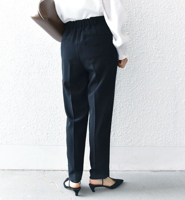 SHIPS for women「〈手洗い可能〉タック テーパード パンツ（セットアップ対応）」|その他|