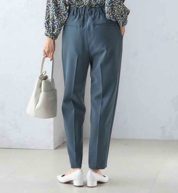 SHIPS for women「〈手洗い可能〉タック テーパード パンツ（セットアップ対応）」|その他|