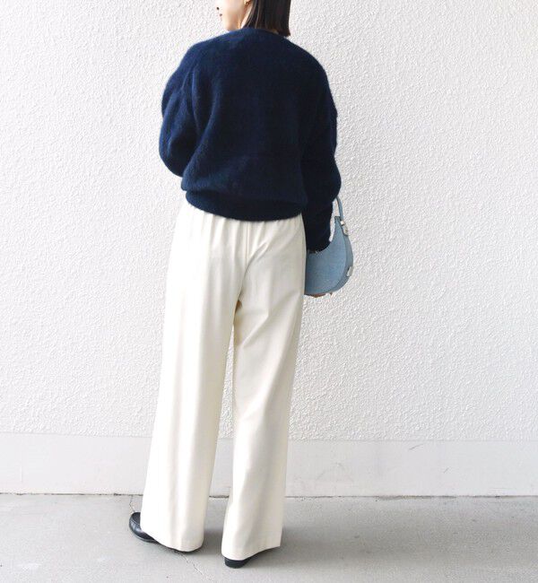 SHIPS for women「〈手洗い可能〉両面起毛 ドロスト パンツ」|その他|