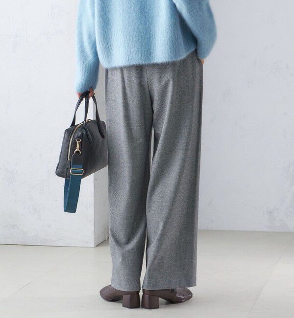 SHIPS for women「〈手洗い可能〉両面起毛 ドロスト パンツ」|その他|