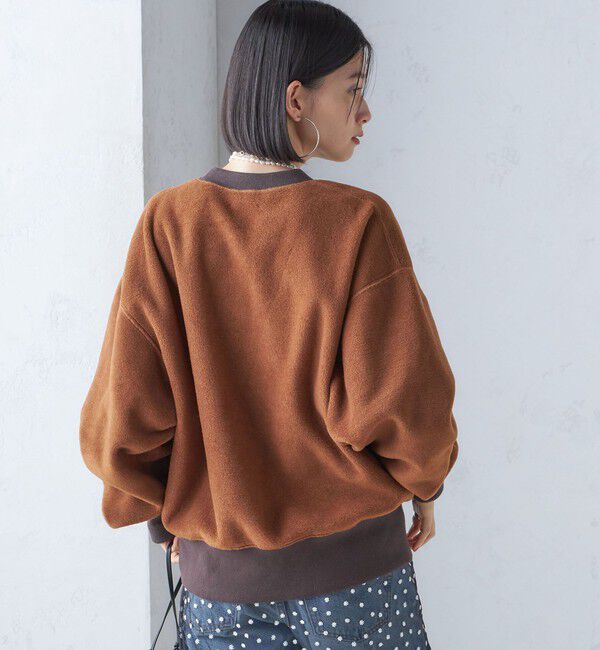 SHIPS for women「onit:〈洗濯機可能〉フリース ショート トップス」|Tシャツ・カットソー|