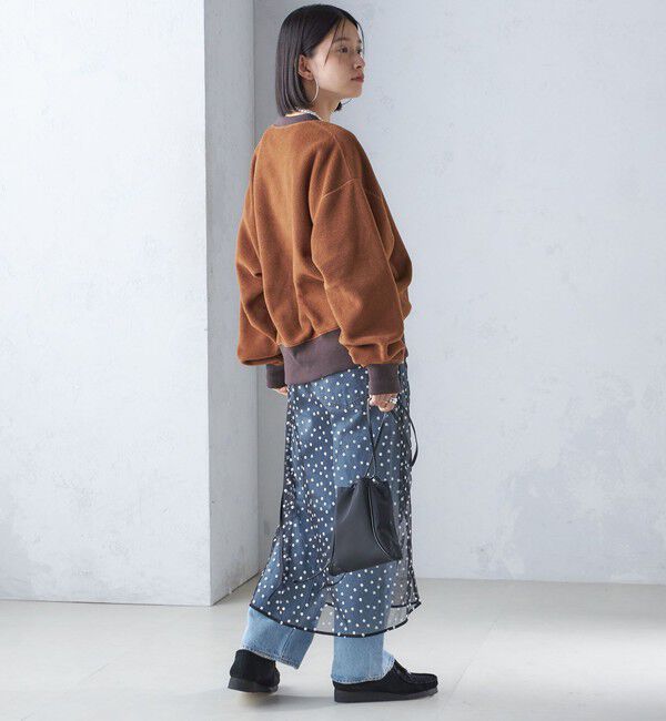 SHIPS for women「onit:〈洗濯機可能〉フリース ショート トップス」|Tシャツ・カットソー|