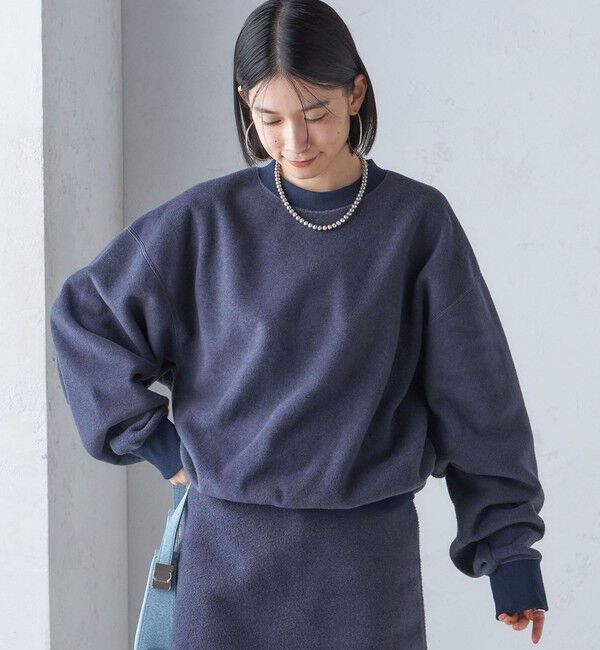 SHIPS for women「onit:〈洗濯機可能〉フリース ショート トップス」|Tシャツ・カットソー|