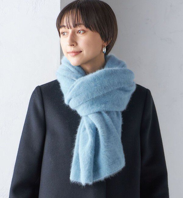 SHIPS for women「〈手洗い可能〉フォックス ニット ストール」|ストール|