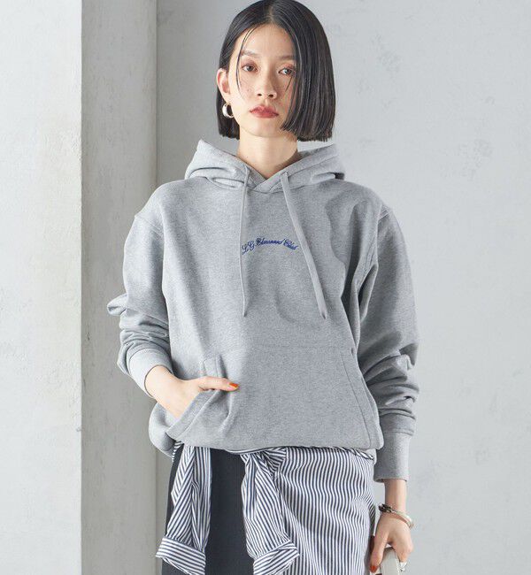 SHIPS for women「【SHIPS別注】LOGAN KNITTING MILLS: プリント フーディー」|パーカー|