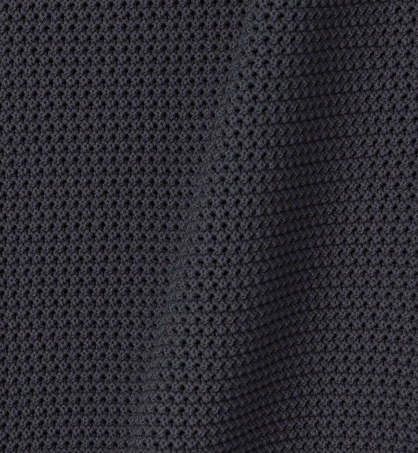 SHIPS「City Ambient Products:〈手洗い可能〉ポリエステル メッシュ ニット ショートスリーブ ポロ」|ポロシャツ|