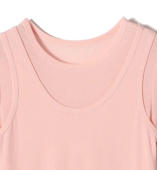 SHIPS for women「シアー フライス レイヤード TEE」|Tシャツ・カットソー|