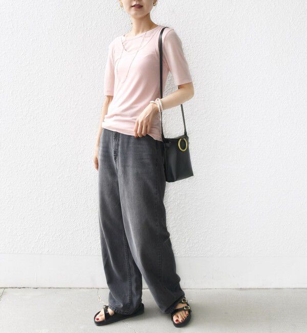 SHIPS for women「シアー フライス レイヤード TEE」|Tシャツ・カットソー|