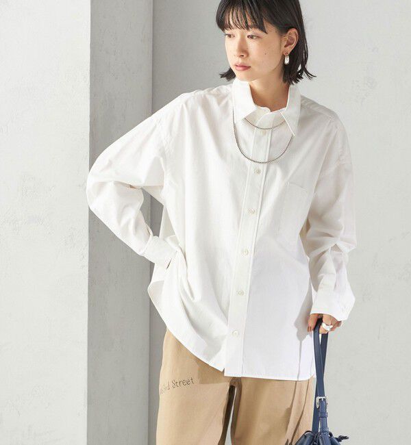 SHIPS for women「【SHIPS別注】TICCA:オックスフォード シャツ」|シャツ・ブラウス|ホワイト