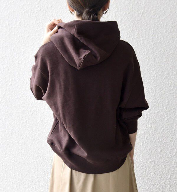 SHIPS any「【SHIPS any別注】THE KNiTS:〈洗濯機可能〉ロゴプリント フーディー パーカー」|パーカー|