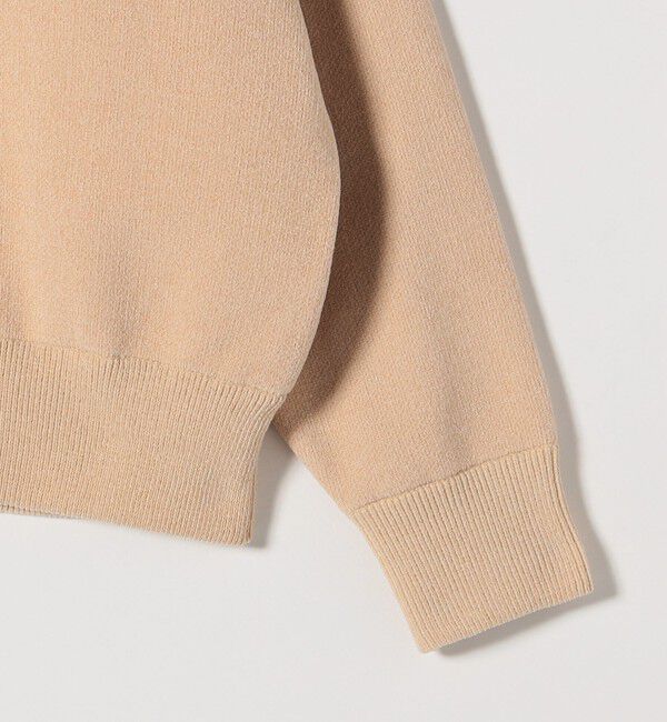 SHIPS any「SHIPS any:〈手洗い可能〉モールヤーン クルーネック ロゴ 千鳥柄 プルオーバー」|ニット・セーター|