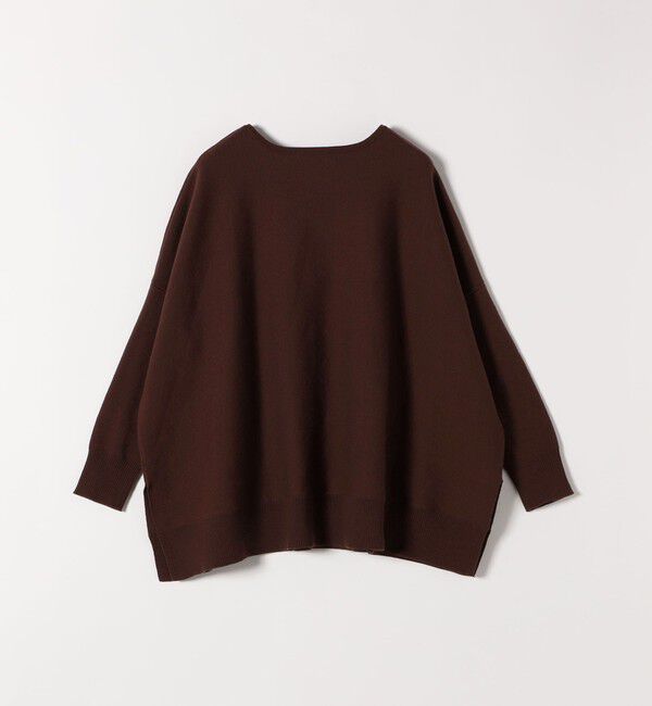 quaranciel「quaranciel:〈洗濯機可能〉ボートネック ワイド ニット プルオーバー」|ニット・セーター|