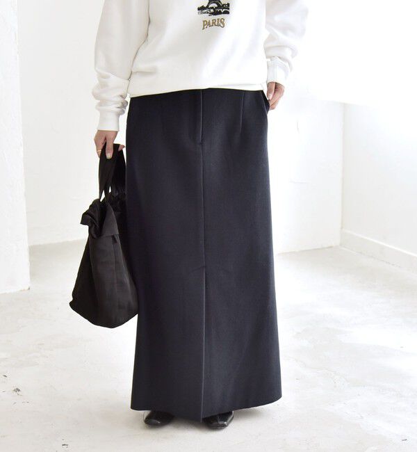 quaranciel「quaranciel: エア ニードル Iライン スリット スカート」|スカート|