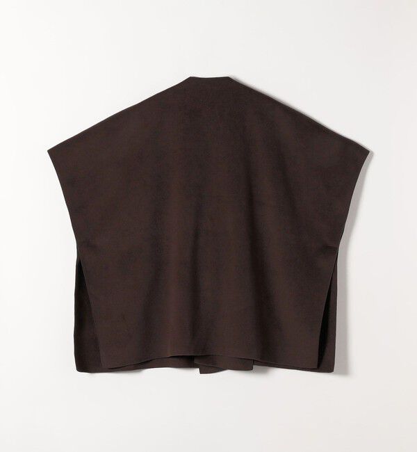 quaranciel「quaranciel: ダブル パイル ニット ショート ポンチョ コート」|その他|