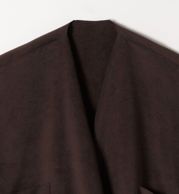 quaranciel「quaranciel: ダブル パイル ニット ショート ポンチョ コート」|その他|