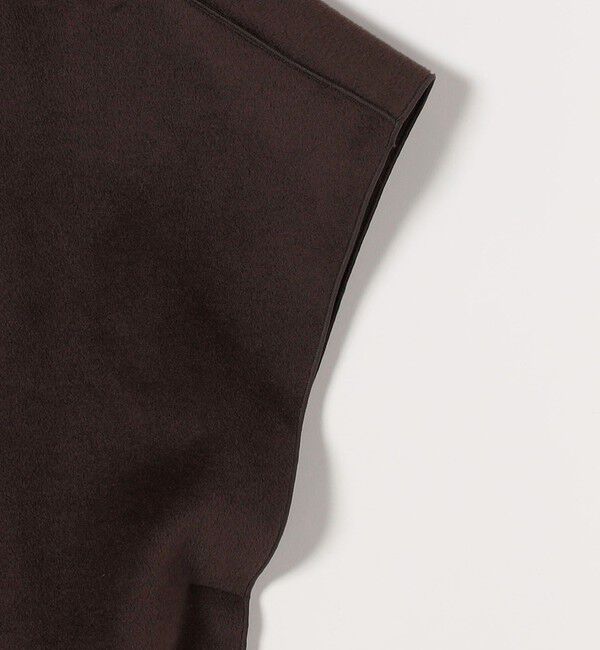 quaranciel「quaranciel: ダブル パイル ニット ショート ポンチョ コート」|その他|