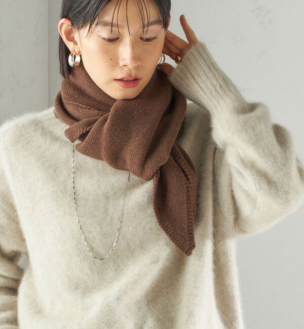 SHIPS for women「マルチウェイ 三角 ストール」|ストール|ブラウン