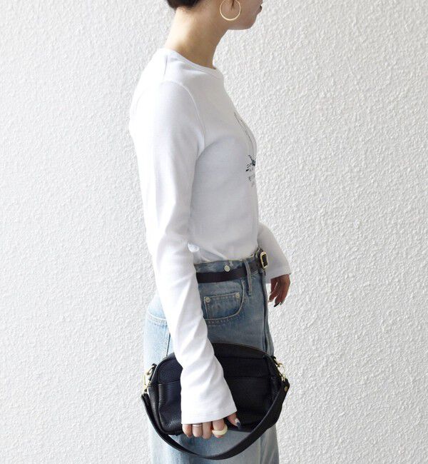 SHIPS any「【SHIPS any別注】PETIT BATEAU: プリント ロン TEE」|Tシャツ・カットソー|