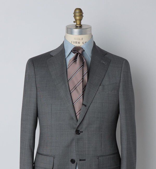 SHIPS「SHIPS: シルク レップ レジメンタル ネクタイ」|ネクタイ・蝶ネクタイ|