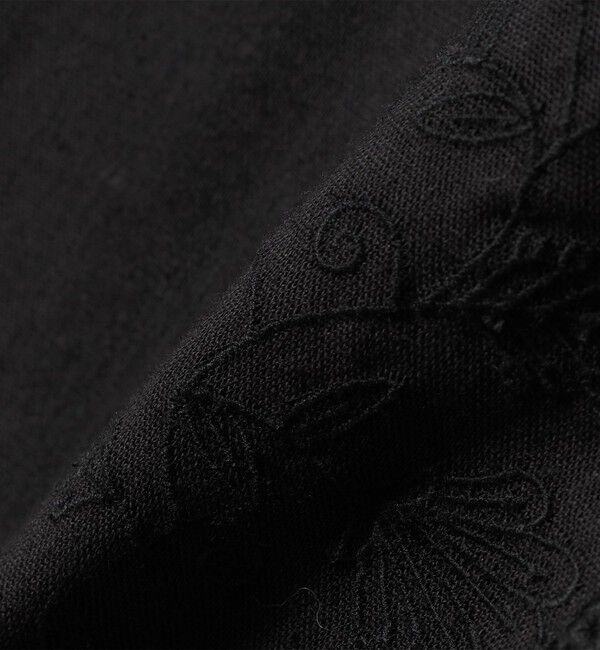 SHIPS any「SHIPS any:〈手洗い可能〉リネンミックス ハシゴレース コンパクト シャツ カーディガン」|カーディガン|