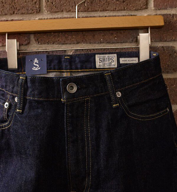 SHIPS「SHIPS: AUTHENTIC リラックス デニム 5ポケット ワンウォッシュ」|チノ|