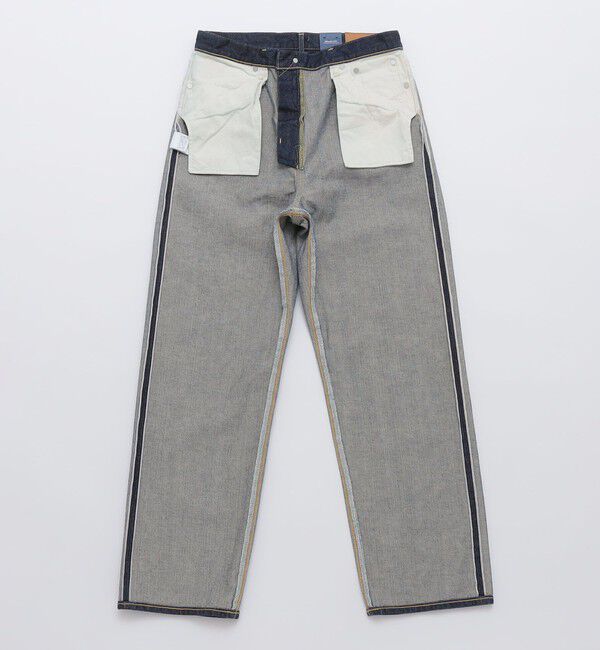 SHIPS「SHIPS: AUTHENTIC リラックス デニム 5ポケット ワンウォッシュ」|チノ|