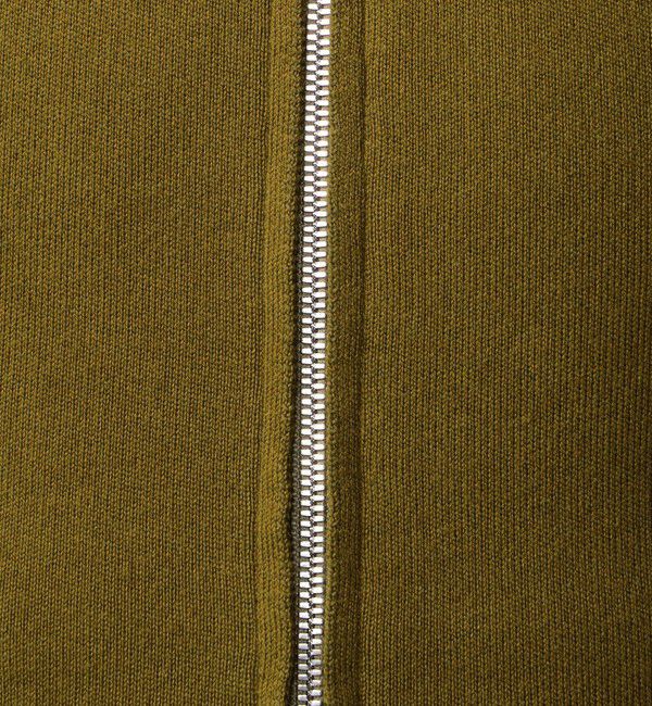 CABaN「CABaN コットンカシミヤ ジップパーカ」|ニット・セーター|