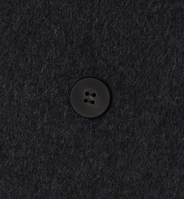 GALERIE VIE「ウールダブルフェイス カラーレス ショートトレンチコート」|ノーカラーコート|