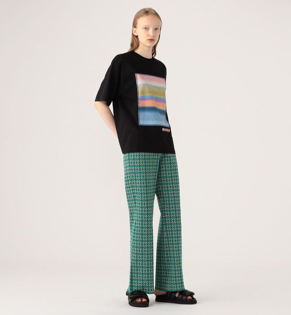 CABaN「CABaN スビンコットン グラデーションプリントTシャツ」|Tシャツ・カットソー|