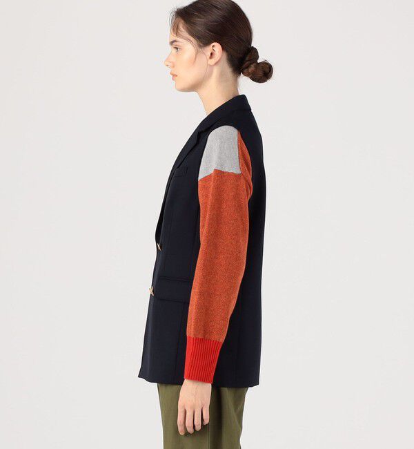 MACPHEE「ウールギャバジン ダブルブレストジレ」|ベスト・ジレ|