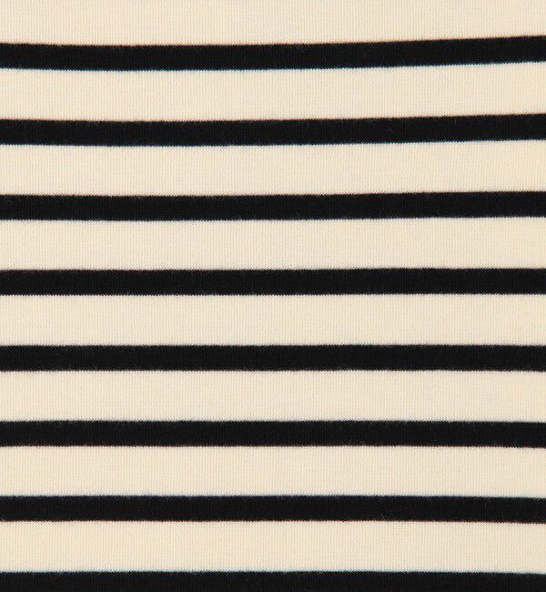 MACPHEE「ウールナイロンボーダー ボートネックプルオーバー」|ニット・セーター|