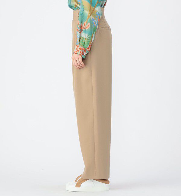 CABaN「ウールライトギャバジン グルカパンツ」|チノ|